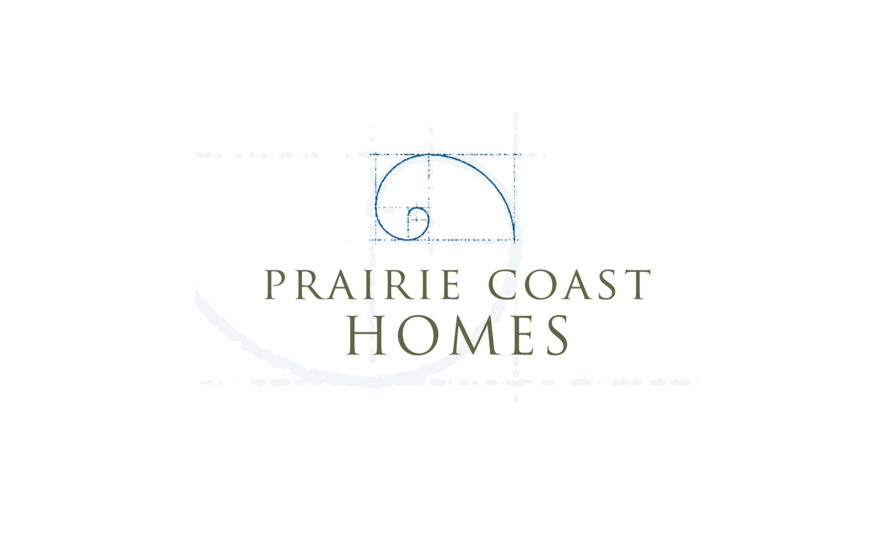 Prairie Coast Homes logo design