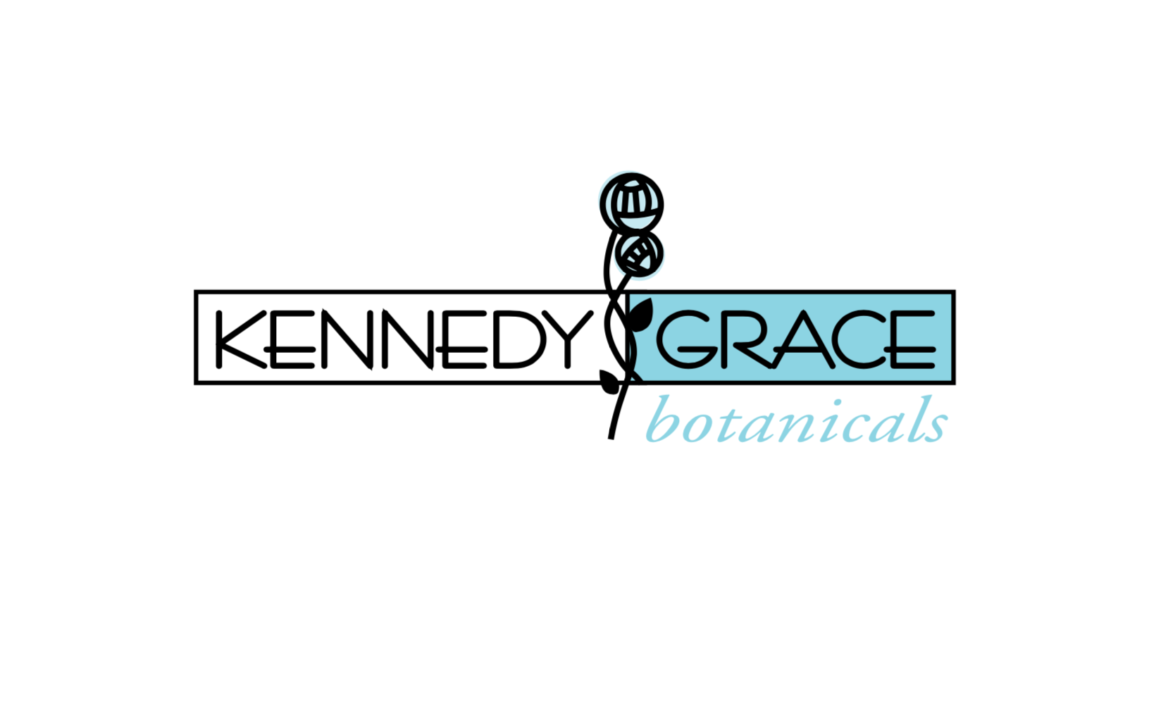 Kennedy Grace Botanicals logo design